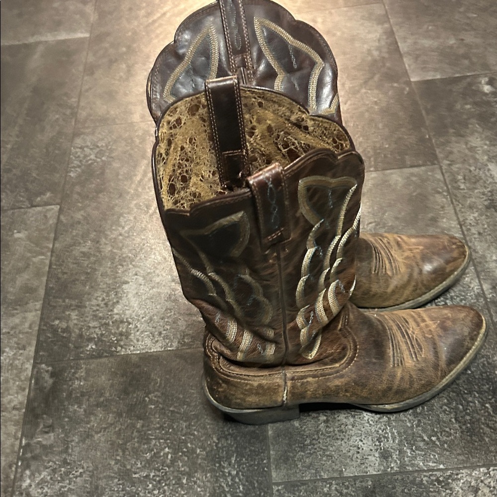 Ariat Distressed Brown Leather Boots